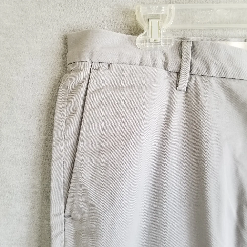 Polo Ralph‎ Lauren 35x32 Tan Classic Fit Flat Front Pants Chino Stretch